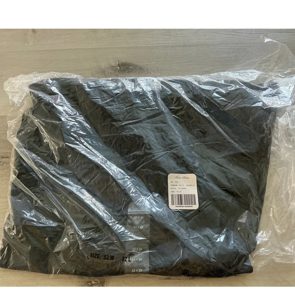 Brooks Brothers‎ Lightweight Advantage Chino Dark Green 52x32 New With Tags